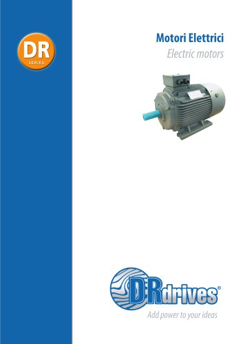 Electric motors DR Drives - Technical catalogue - DR DRIVES/2011/REV.3 - IT+EN