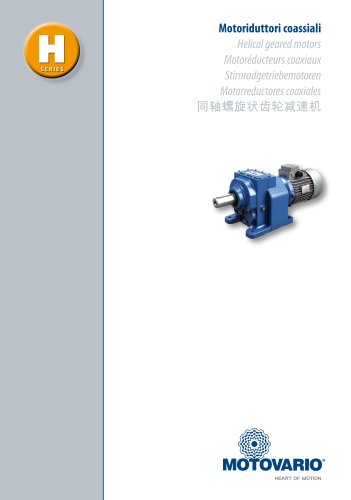 Helical gear reducers - Technical catalogue - H/2012/REV.0 - IT+EN+FR+DE+ES+CN