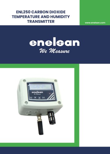 ENL250 CARBON DIOXIDE TEMPERATURE AND HUMIDITY TRANSMITTER