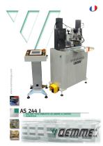 AS 244 I - MACHINE POUR EMBOITER LES BARRES A CONTROL NUMERIQUE