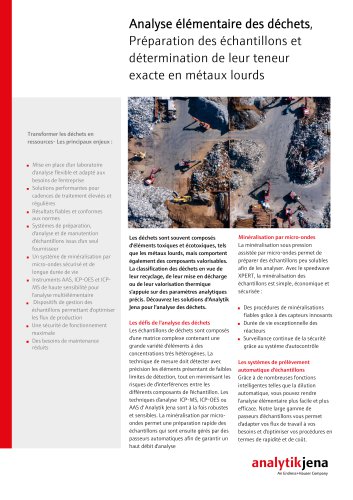 La s&eacute;rie PlasmaQuant MS: The New Perspective in ICP-MS