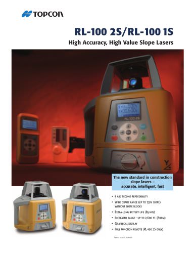 Slope Lasers RL-100 1S/2S