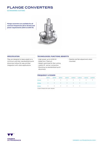 FLANGE CONVERTER