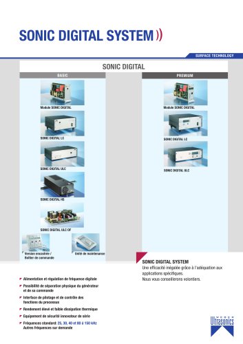 SONIC DIGITAL SYSTEM