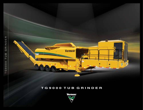 TG9000 tub grinder