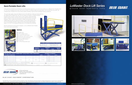 Elevating Dock (Dock Lift)