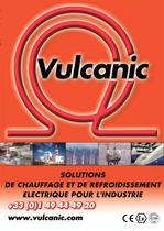 Catalogue Vulcanic : Solutions de chauffage et de refroidissement électrique pour l'industrie - 1