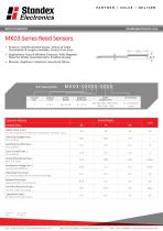 MK03 SERIES REED SENSOR