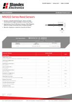 MK20/2 SERIES REED SENSOR