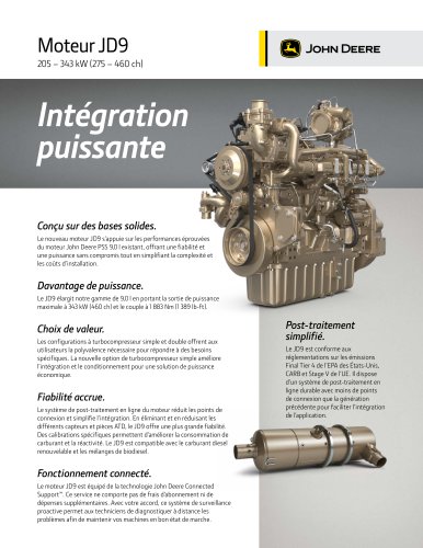 JD9 Engine - French