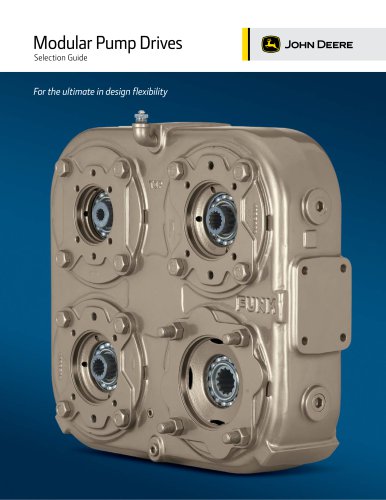 Modular Pump Drives
