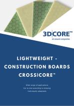 Cross|CORE™ CONSTRUCTION BOARDS