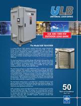 ULB 500-1000 KW OUTDOOR LOAD BANK