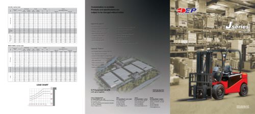J series Electric Forklift 4.0-5.0T