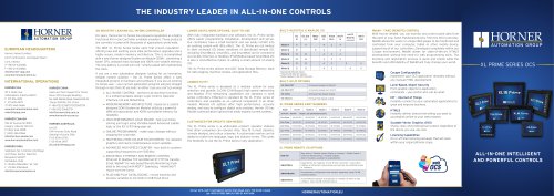 XL Prime Series Product Brochure