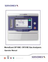 SERVOPRO MonoExact DF150E-DF310E Operator Manual - issue 1.1