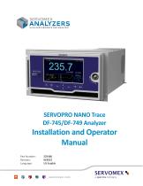 SERVOPRO NanoTrace DF-760E/760E Ultra