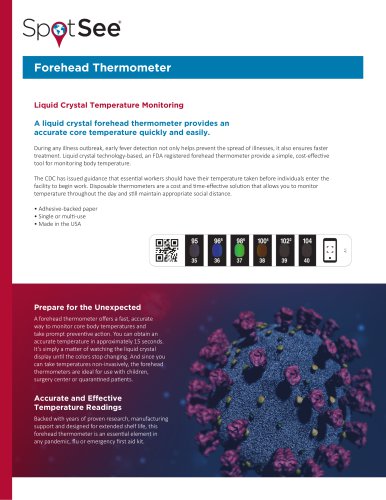 Forehead Thermometer