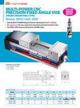 HPAC-F Multi-Power CNC Precision Fixed Angle Vise (Front-Mounting Type)
