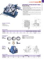 HUT-300 Universal Tilting Rotary Table