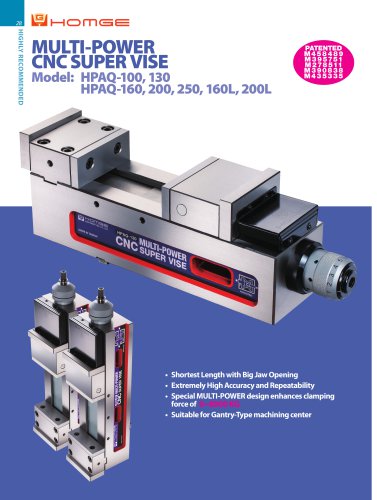 MULTI-POWER CNC SUPER VISE_ HPAQ Series