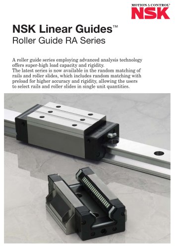 LINEAR GUIDES - ROLLER GUIDE RA SERIES