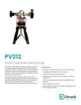 Druck PV212 Hydraulic Hand Pump