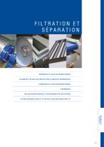 FILTRATION ET SÉPARATION