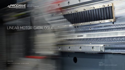 Linear Motors & Actuators