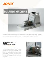 Pulping Machine - Jono