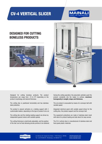 MAINALI VERTICAL SLICER CV-4