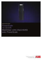 PowerScale 10 - 50 kVA - Maximisez votre disponibilité - 1