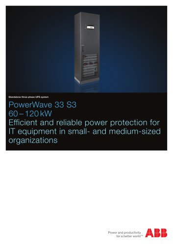 PowerWave 33 S3 60-120 kW