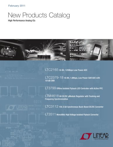 New Products Catalog High Performance Analog ICs