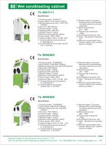 TONGBAO TB-WN1111 Wet blast cabinet