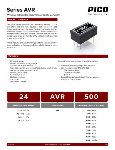 Series AVR
