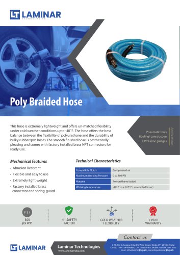 PU Braided Hose