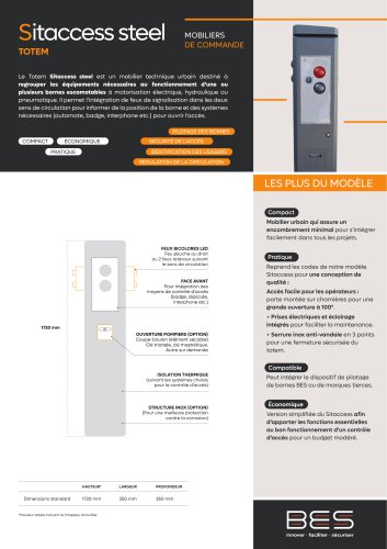 SITACCESS STEEL Totem