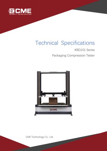 CME Packaging compression testing machine KRD101