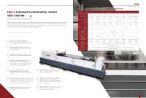 KRD12 Pneumatic Horizontal Shock Test System Testing Machine