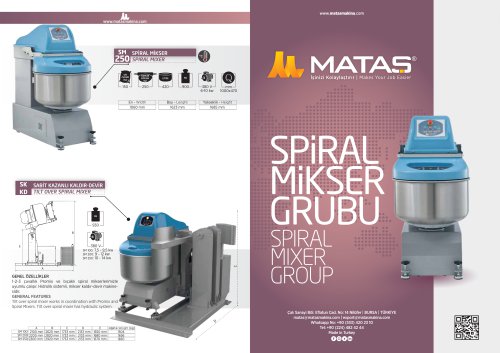 SPIRAL MIXER GROUP