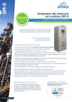 Analyseur mesure émissions mercure - CEMS Hg SM-5 - 1