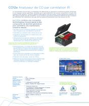 Analyseur Série-e: analyseurs de gaz éco-conçus pour la mesure de la qualité de l'air - 10