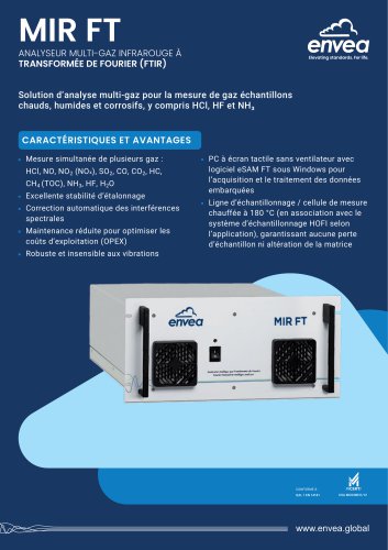 Multi-gas CEM analyser