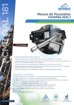 QAL181 analyseur particules en cheminée certifié QAL1 - laser