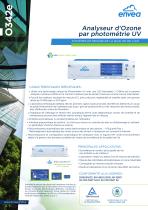 Serie-e - 0342E - analyseur d'ozone pour mesurer la qualité de l'air