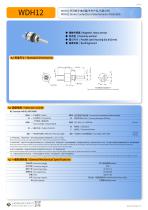 CONTACTLESS POTENTIOMETER WDH12