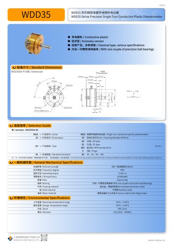 ROTARY POTENTIOMETER WDD35