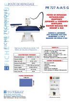 table repassage 727 AG/ASG - 1