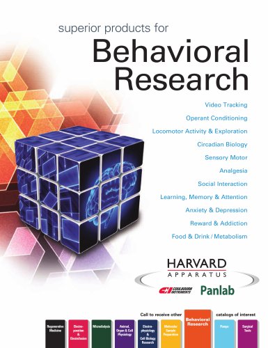 Comprehensive Behavioral Research Catalog